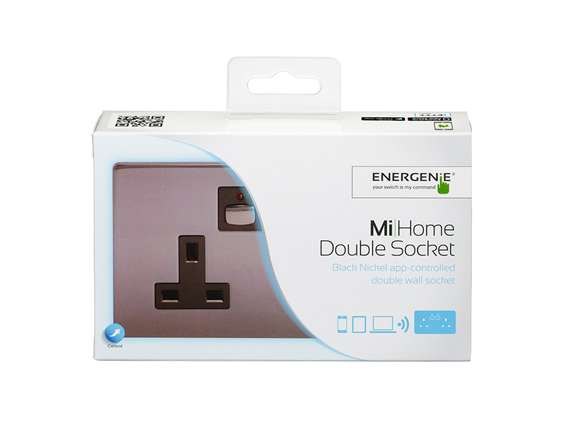 Mi|Home Smart Double Socket (Nickel)